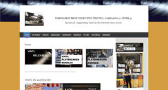 Desktop Screenshot of lpvinyl.nl